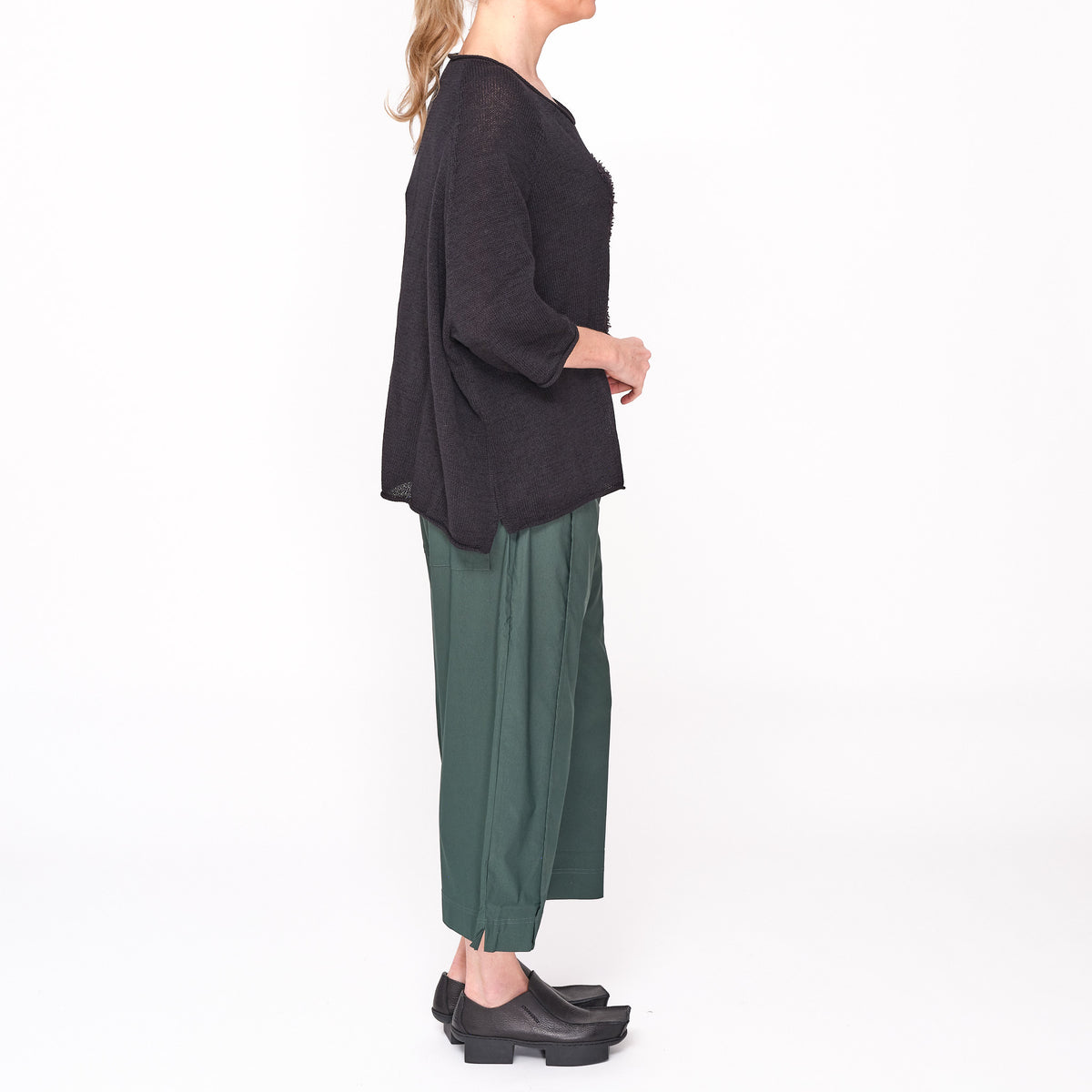 3220107  Wide Easy Grass Pant