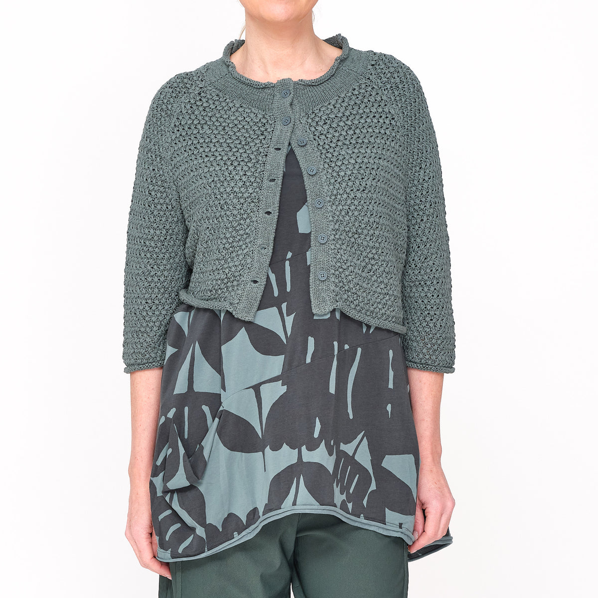 3470508 Tree Print Easy Tee
