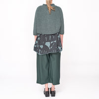 3737104 Grass Textured Knit Cardigan