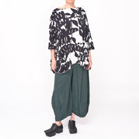 3470508 Black Print Easy Tee