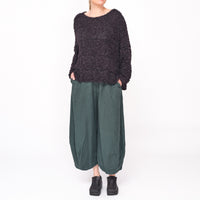 3480701 Black Chunky Knit Jumper