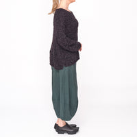 3480701 Black Chunky Knit Jumper