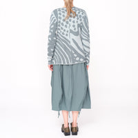 3220306 Tulip Seamed Grass Skirt