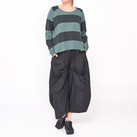3330701 Grass Tree Stripe Pullover