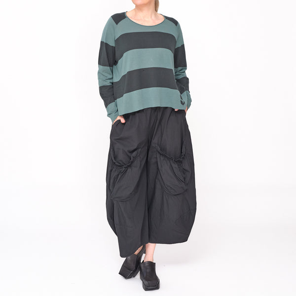 3330701 Grass Tree Stripe Pullover
