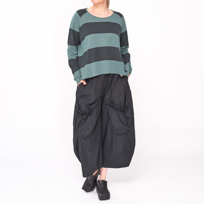 3400101 Balloon Black Pant