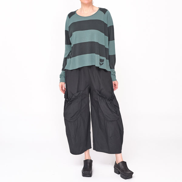 3400101 Balloon Black Pant