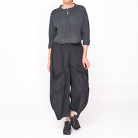 3727107 Tree High Neck Cardigan