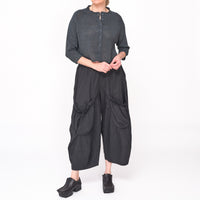 3400101 Balloon Black Pant