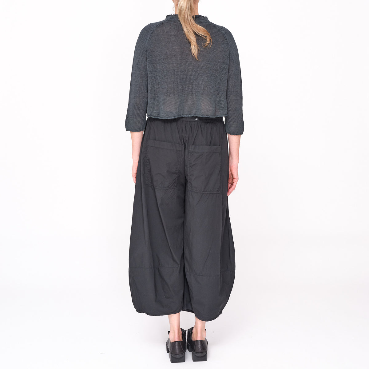 3727107 Tree High Neck Cardigan