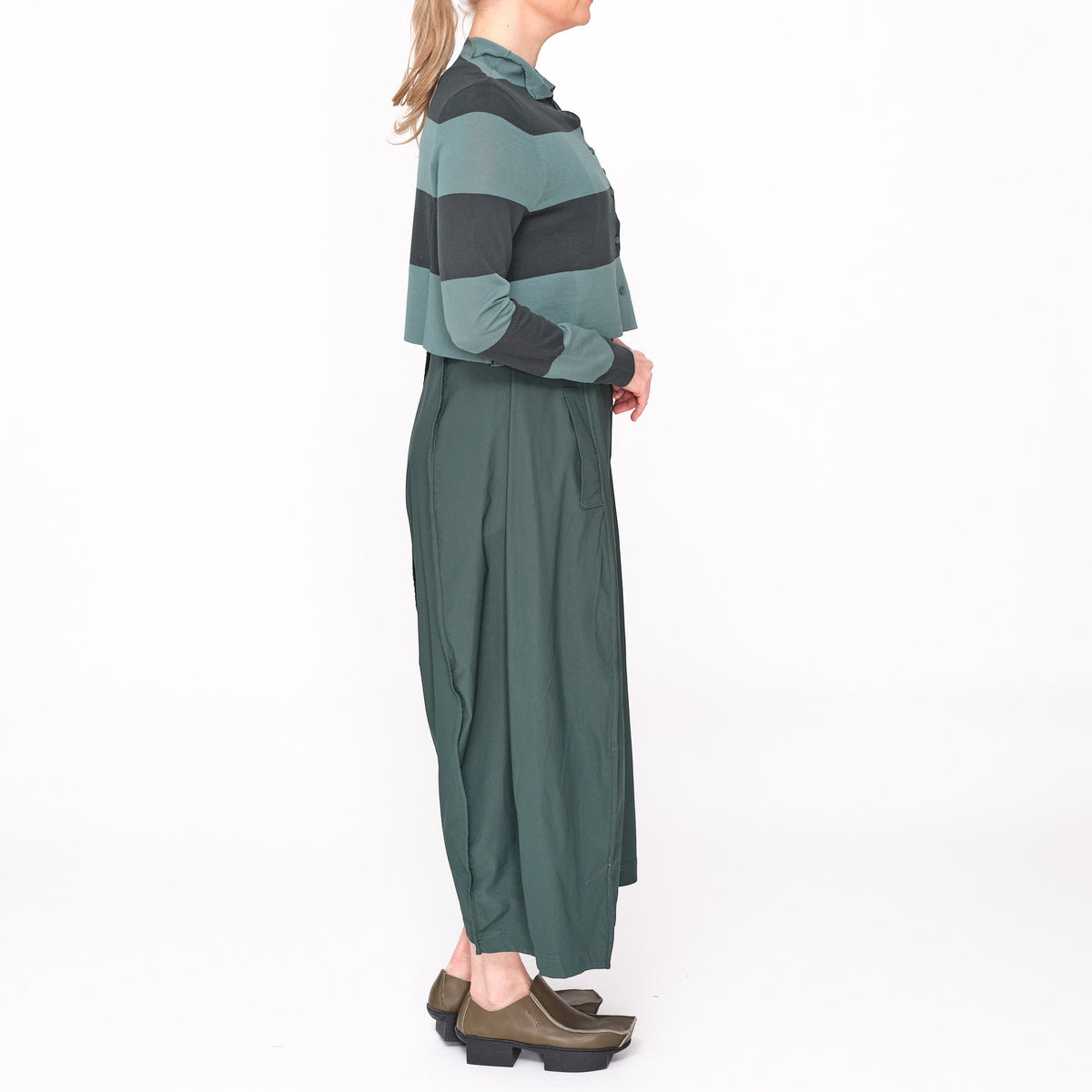 3331702 Grass Tree Stripe Cardigan