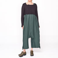 3380701 Black Textured Crop Jumper