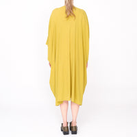 261 011 Dual Print Dress Yellow