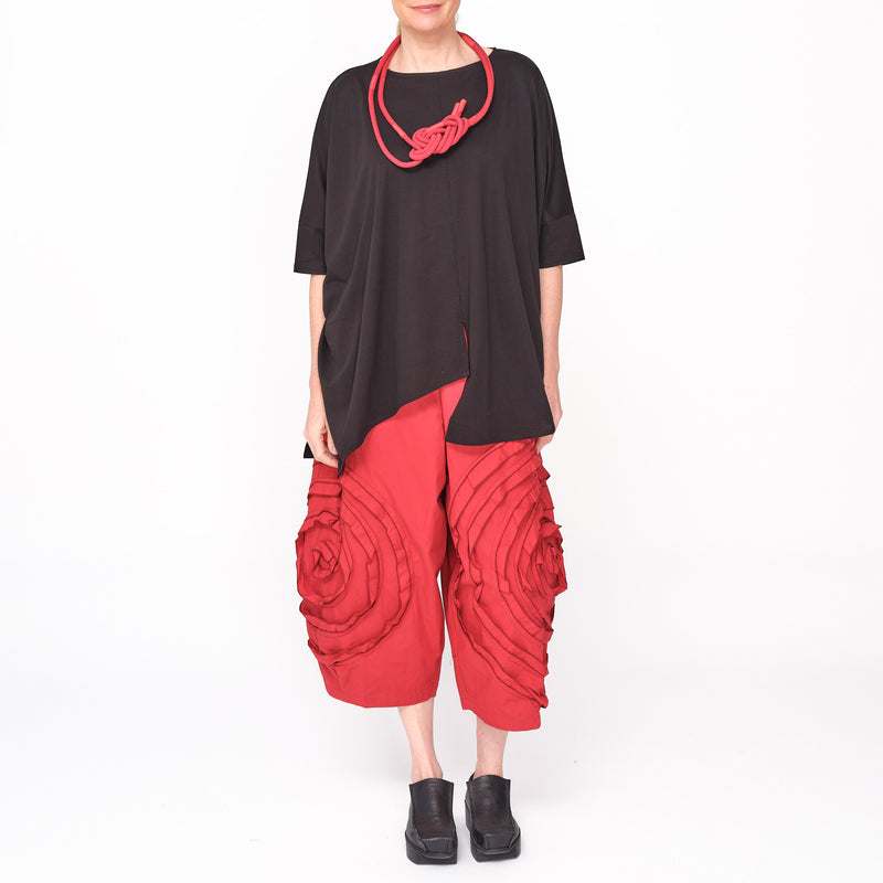 261 429 Knot Necklace Red