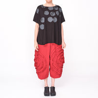 261 018 Nyx Black Tee Top