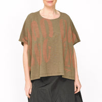 261 017 Onishi Tee Khaki Combo