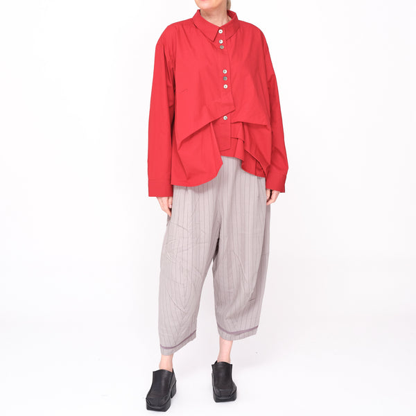 261 477 Ailsa Red Shirt