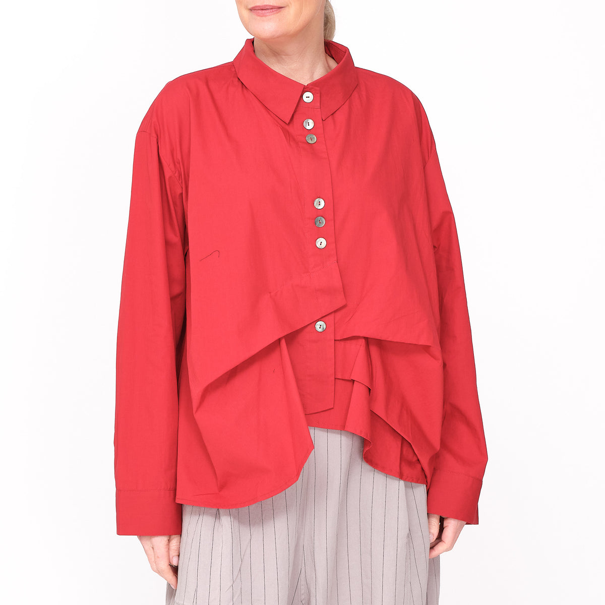 261 477 Ailsa Red Shirt