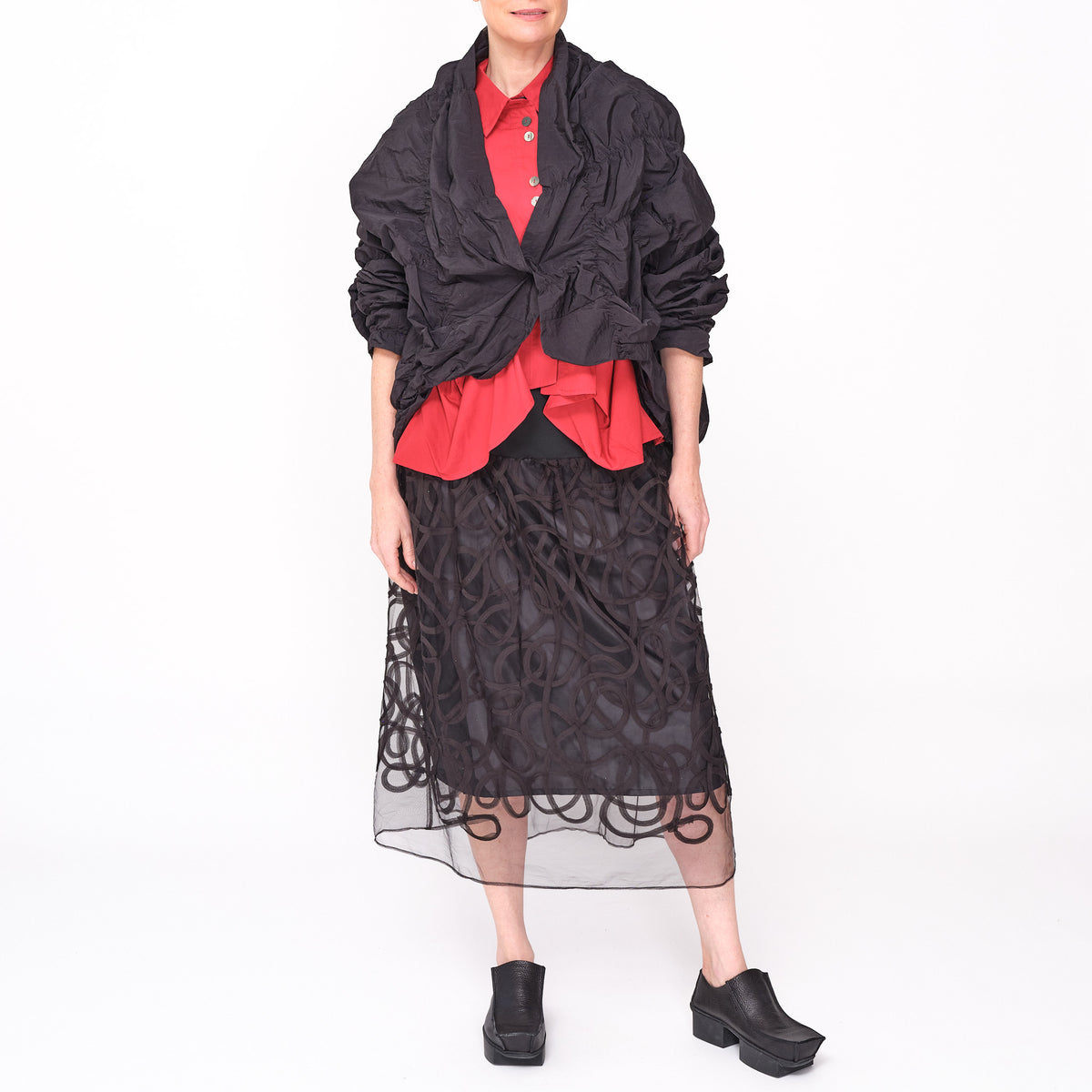 261 413 Rhea Black Jacket