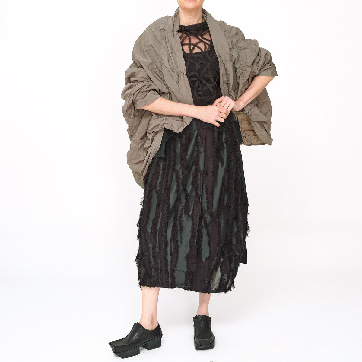 261 413 Rhea Olive Jacket