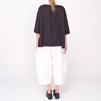 261 444 Suzu Black Combo Tee