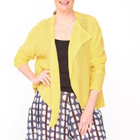 261 302 Ines Yellow Cardigan