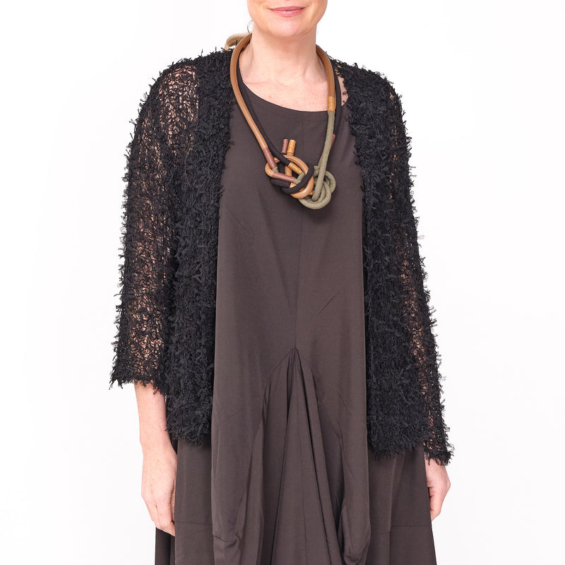 261 624  Kyomi Black Dress