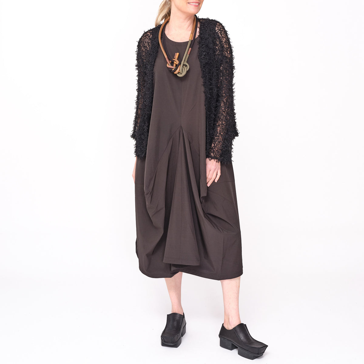 261 306 Ottilie Black Cardigan