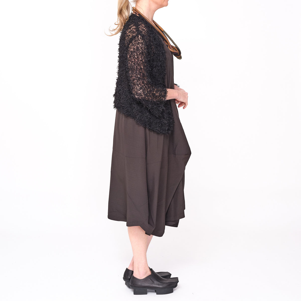 261 624  Kyomi Black Dress