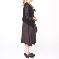 261 624  Kyomi Black Dress