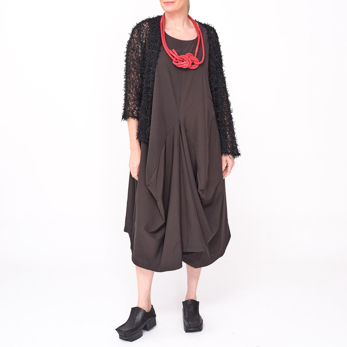 261 624  Kyomi Black Dress