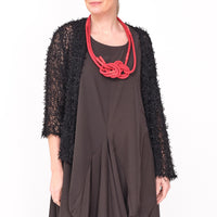 261 624  Kyomi Black Dress