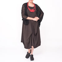 261 624  Kyomi Black Dress