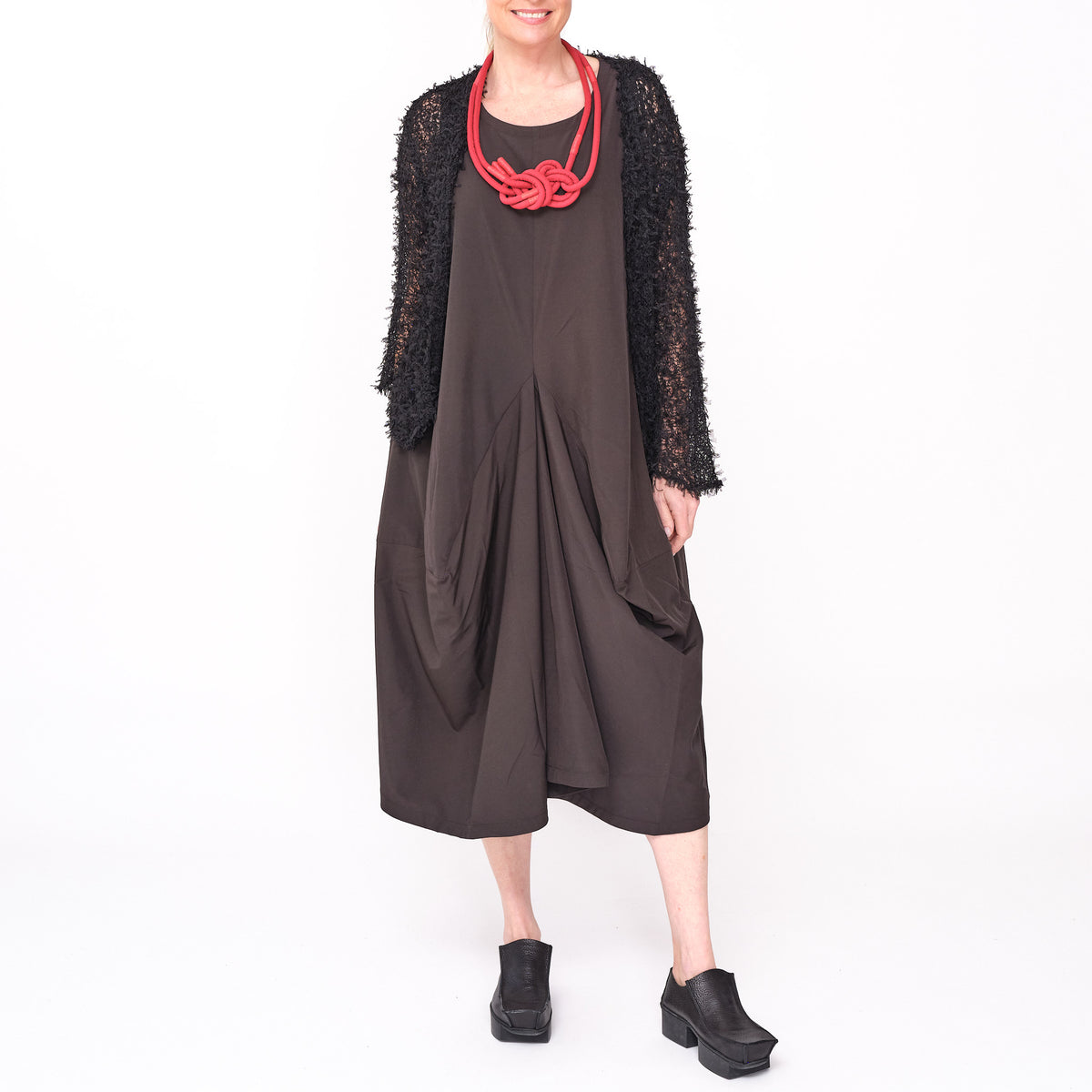 261 624  Kyomi Black Dress
