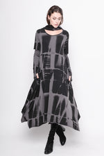 Shatter Dress in Iron Print - 231.09.04