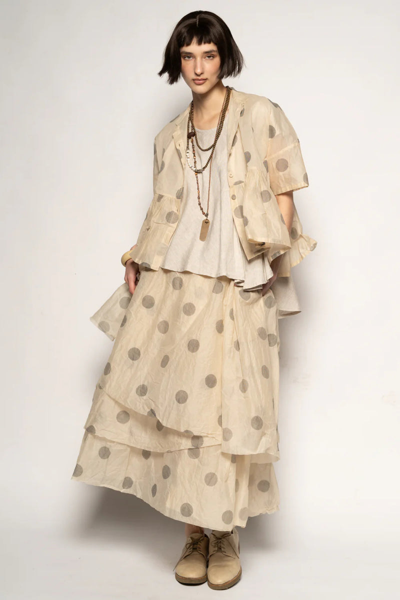 Dotto Gather Jacket Natural