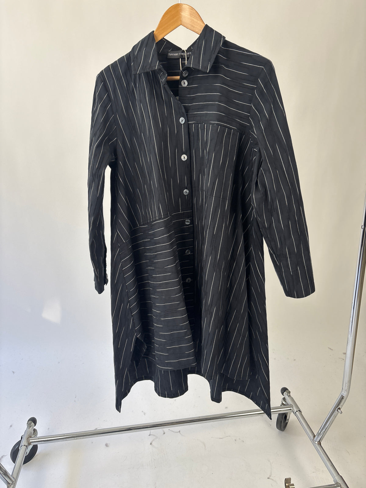 Sabine Black Tic Tac Shirt