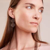 Pascal Earrings ROS/BO-LIGHT