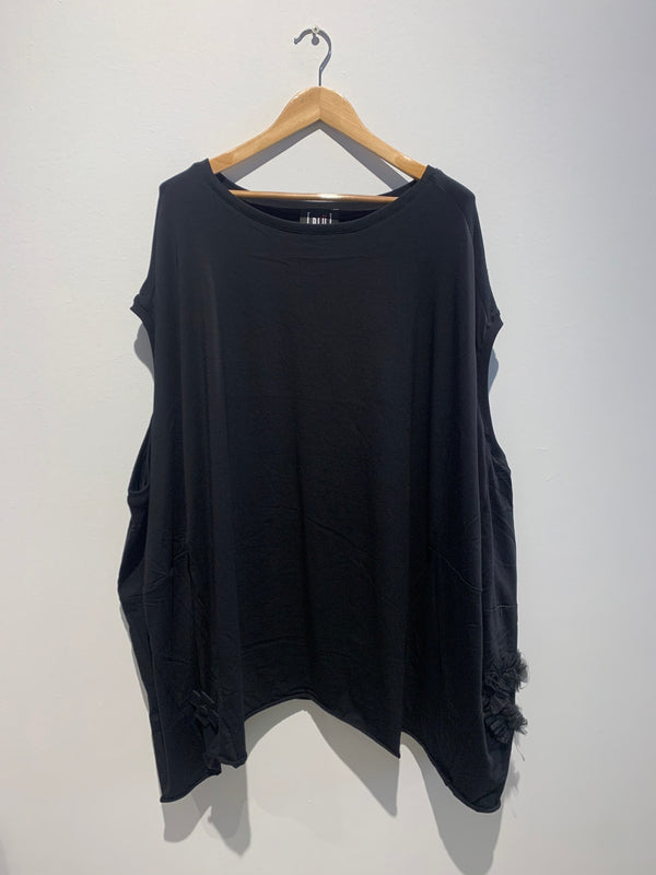 Balloon Shirt- Black