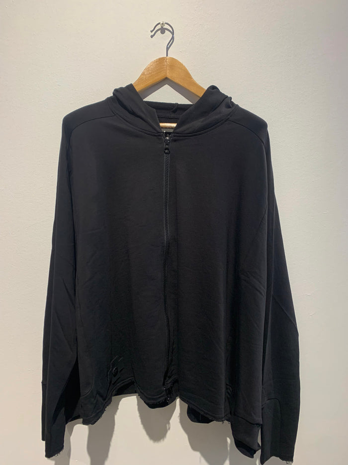 Wide Short Jacket- Black