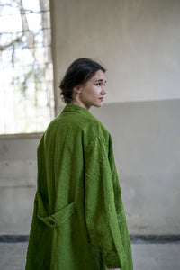Camila Coat Grass