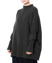 3410 Iklerk Army Green Jumper