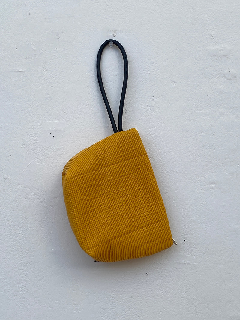 Mouse Clutch - Yellow Quilt