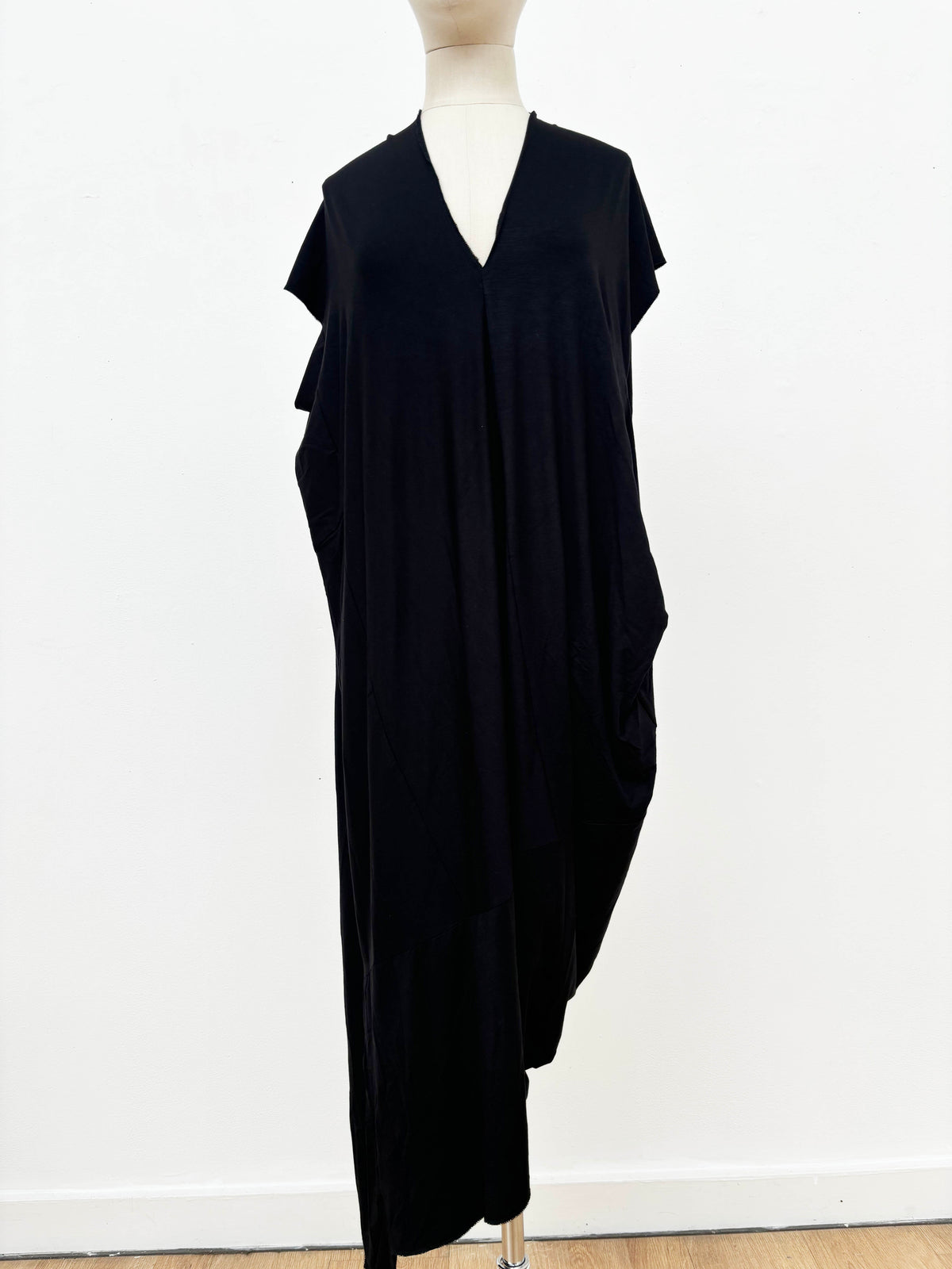 Asymm Black Dress