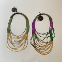 Green/Gold/Violet Long