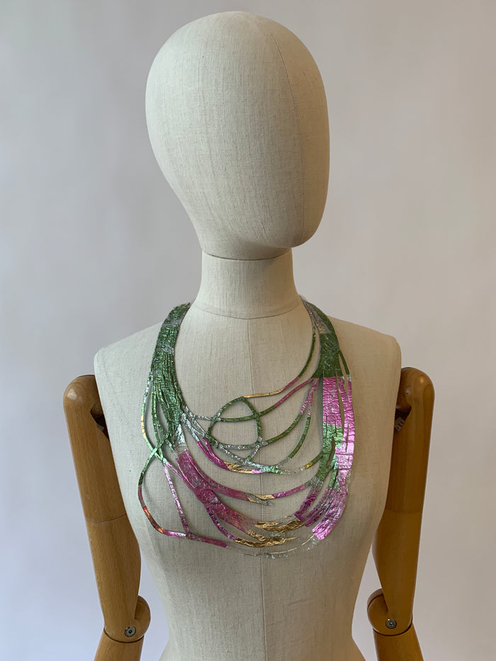 Green/Silver/Pink Long