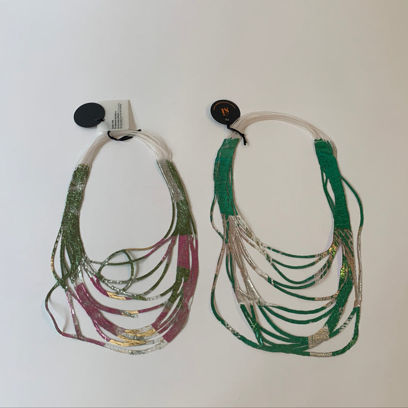 Green/Silver/Pink Long