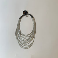 Silver/Gold Medium Grey Rubber
