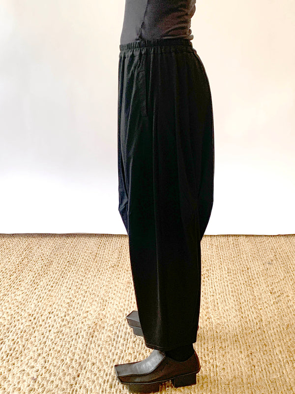 Theatta Black Jersey Pant