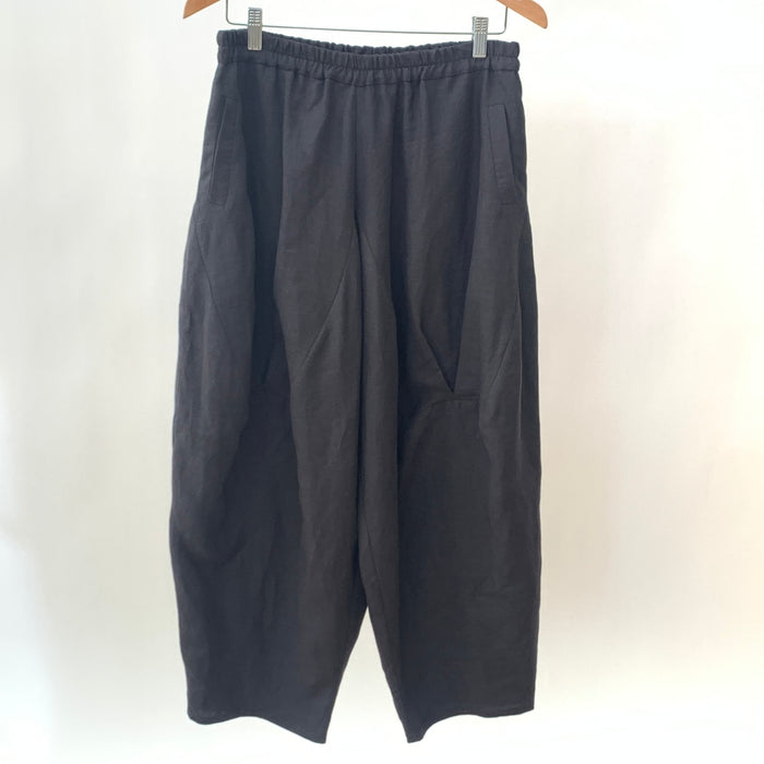 Theatta Black Linen Pant